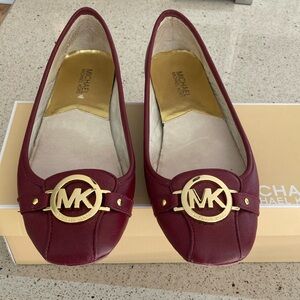 Michael Kors Women's Burgundy Loafers